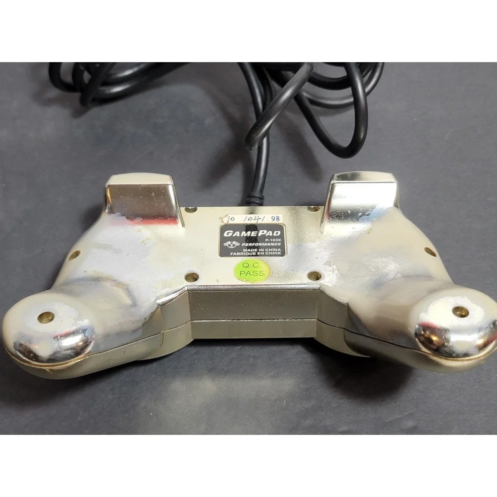 Playstation 1 PS1 GamePad Colors Gold Controller Console Wired Tested Working